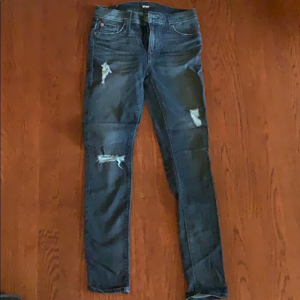 Hudson super skinny jeans.